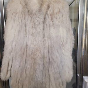 Blue Foxfur Jacket medium